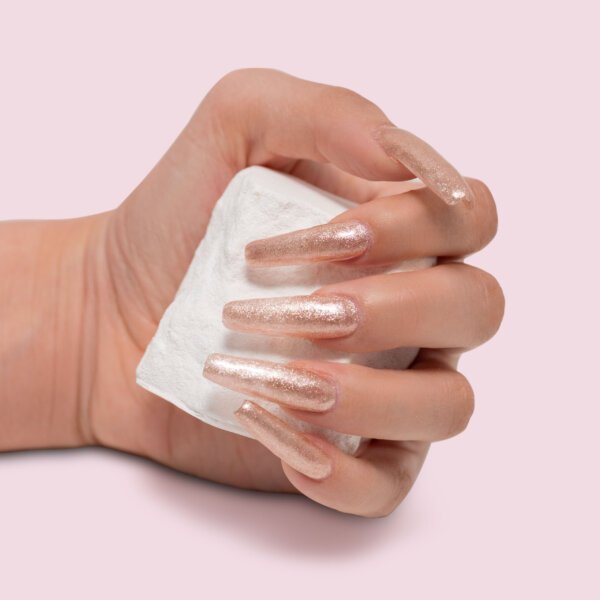 PinkLotta 15ml Glint Pink Nail Gel Polish - Image 2
